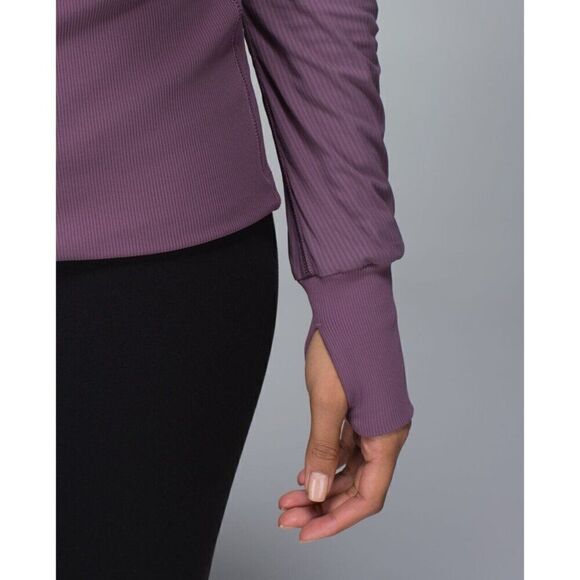 Lululemon Women’s Size 4 Dance Studio Jacket III Purple Fog Hoodie Full Zip - Picture 8 of 16
